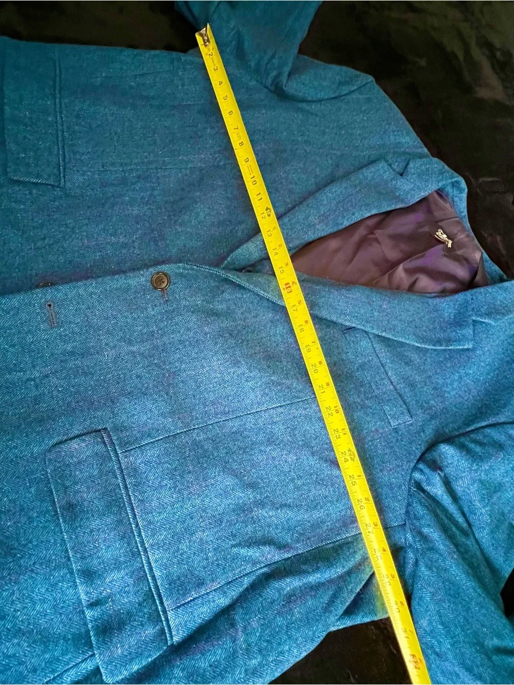 Herringbone Wool Suit with West